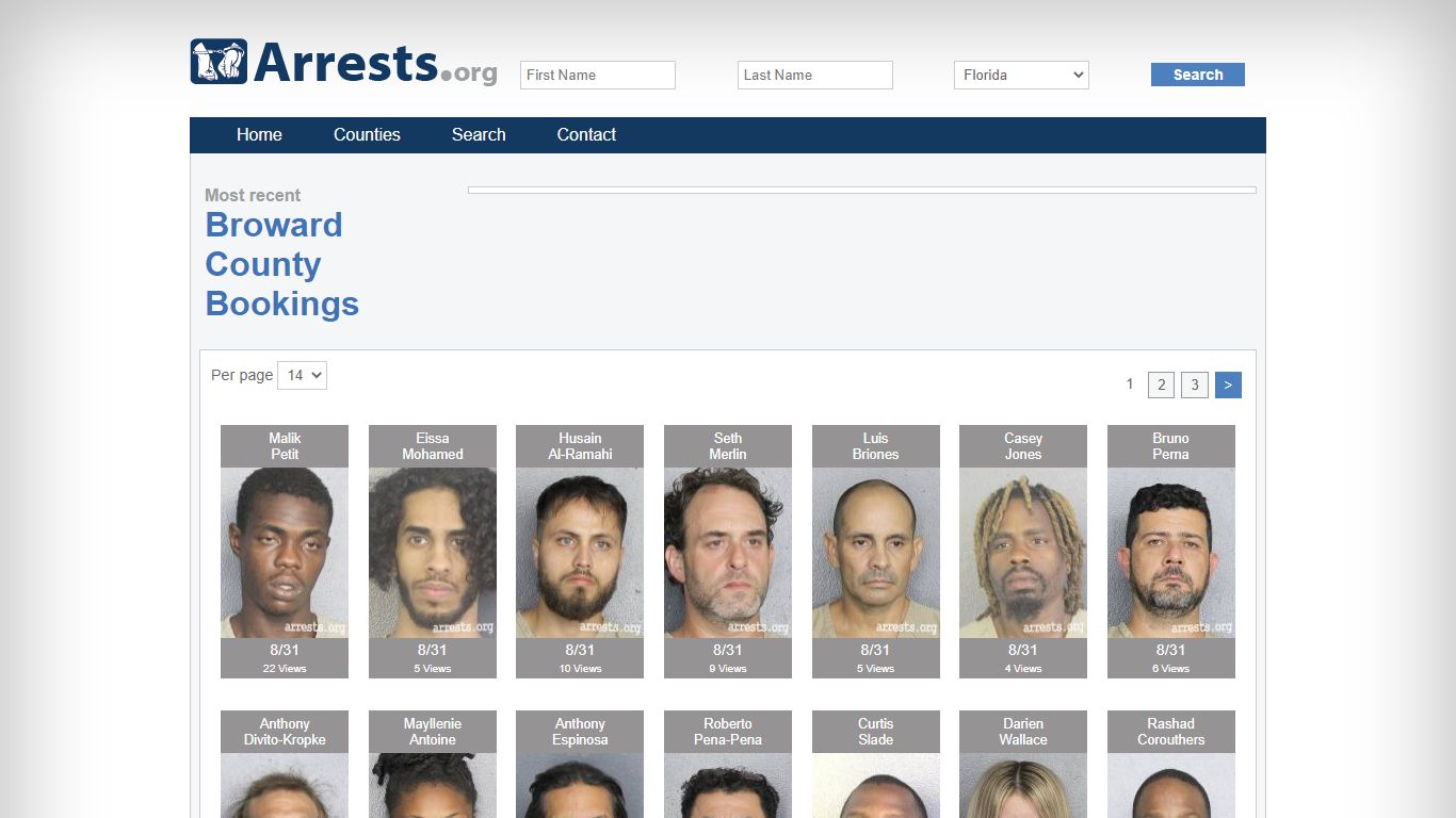 Broward County Arrests and Inmate Search