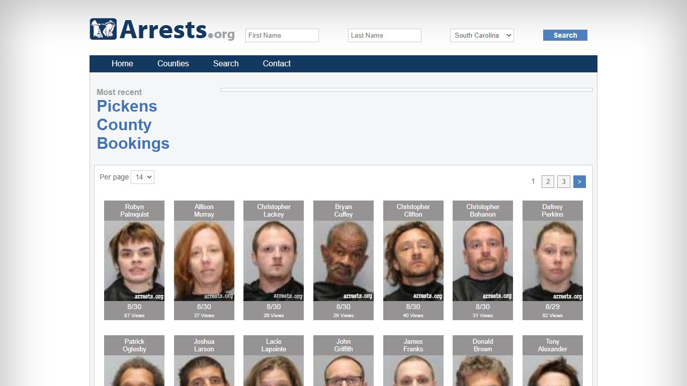 Pickens County Arrests and Inmate Search